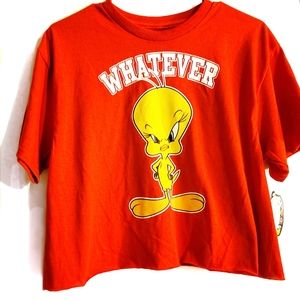 WB Looney Tunes Tweety Bird Low Cut T-Shirt